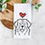 Love Always Bernese Mountain Dog - Tea Towel