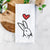 Love Always Rex Rabbit - Betsy - Tea Towel