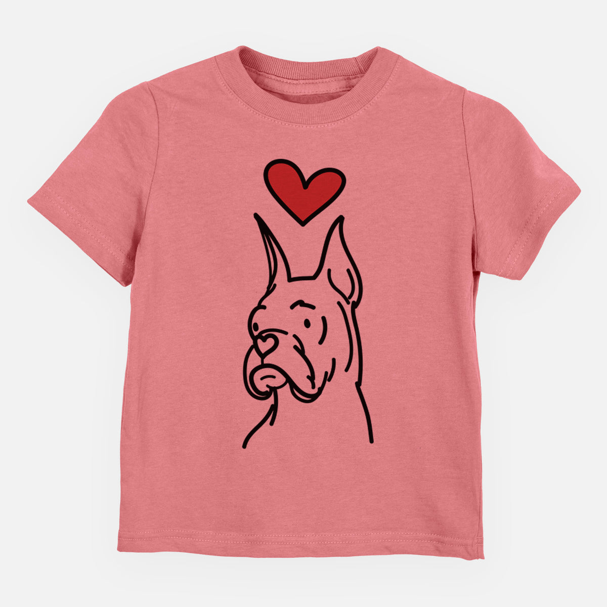 Love Always Rescue Boxer - Billy - Kids/Youth/Toddler Shirt
