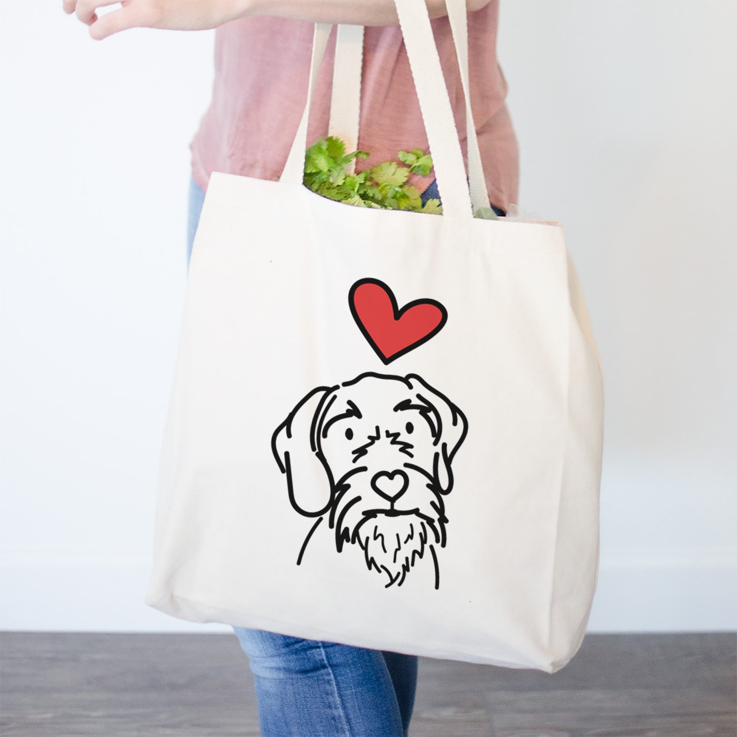 Love Always German Wirehaired Pointer - Buck - Tote Bag
