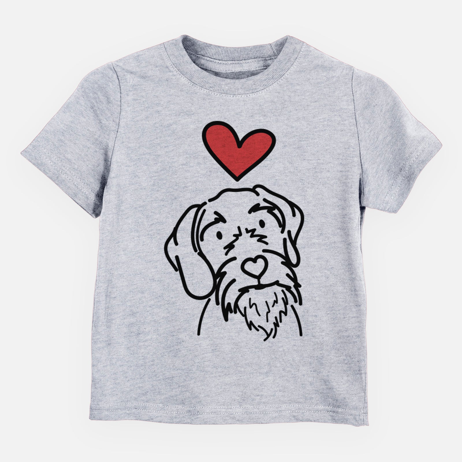 Love Always German Wirehaired Pointer - Buck - Kids/Youth/Toddler Shirt