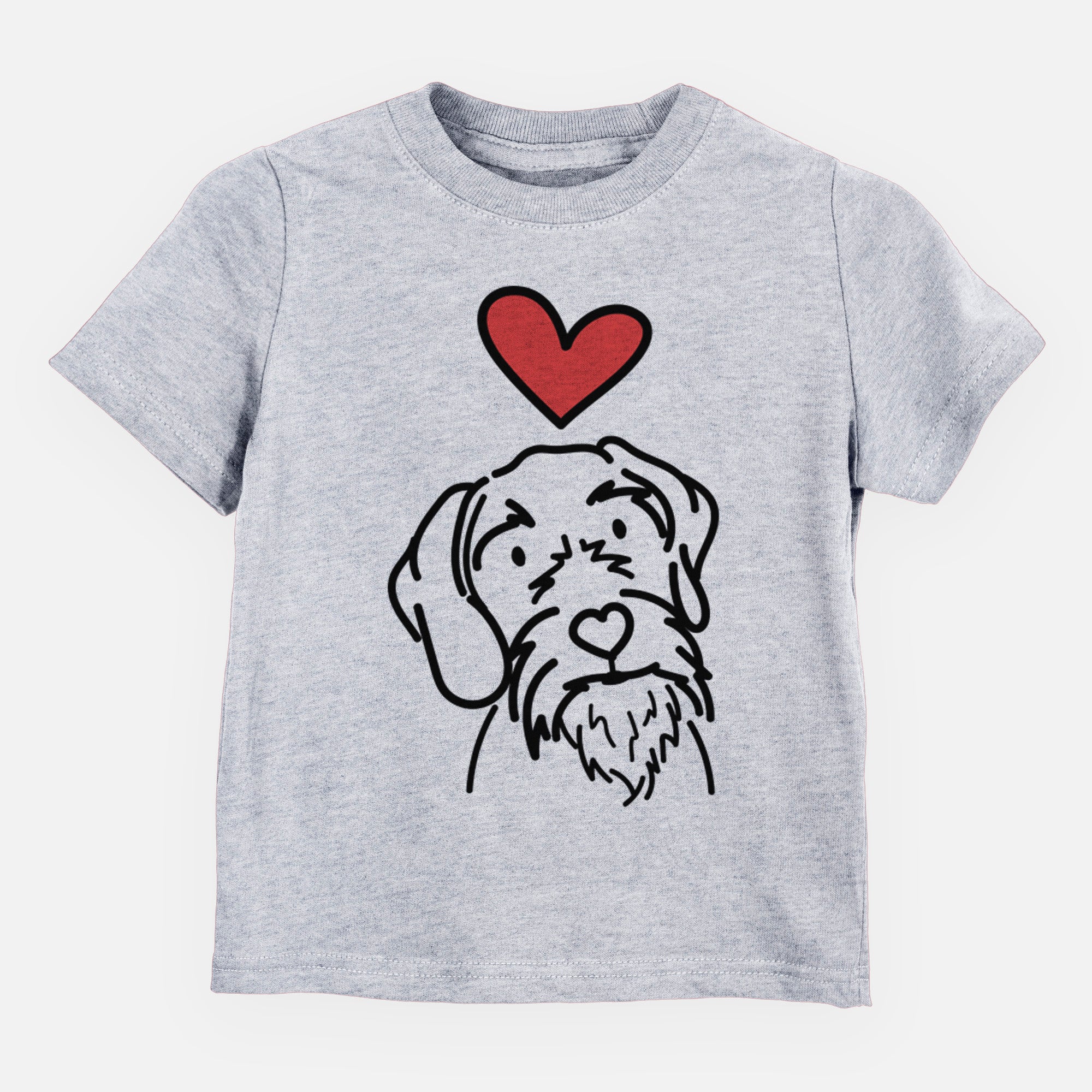 Love Always German Wirehaired Pointer - Buck - Kids/Youth/Toddler Shirt