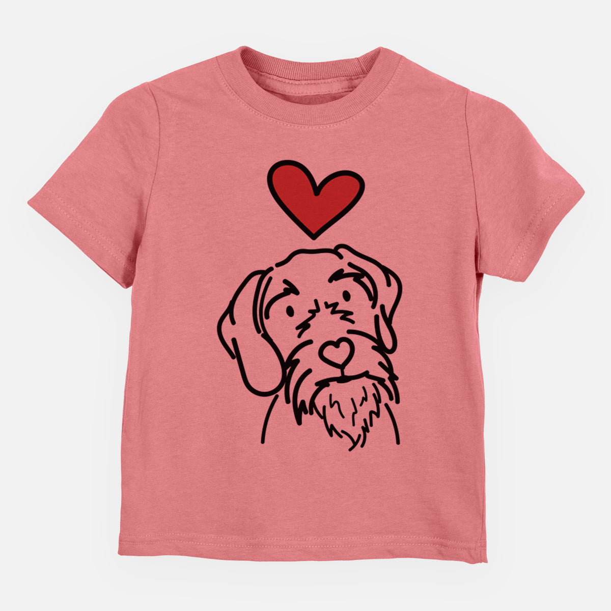 Love Always German Wirehaired Pointer - Buck - Kids/Youth/Toddler Shirt