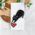 Love Always Black Cat - Bug - Tea Towel