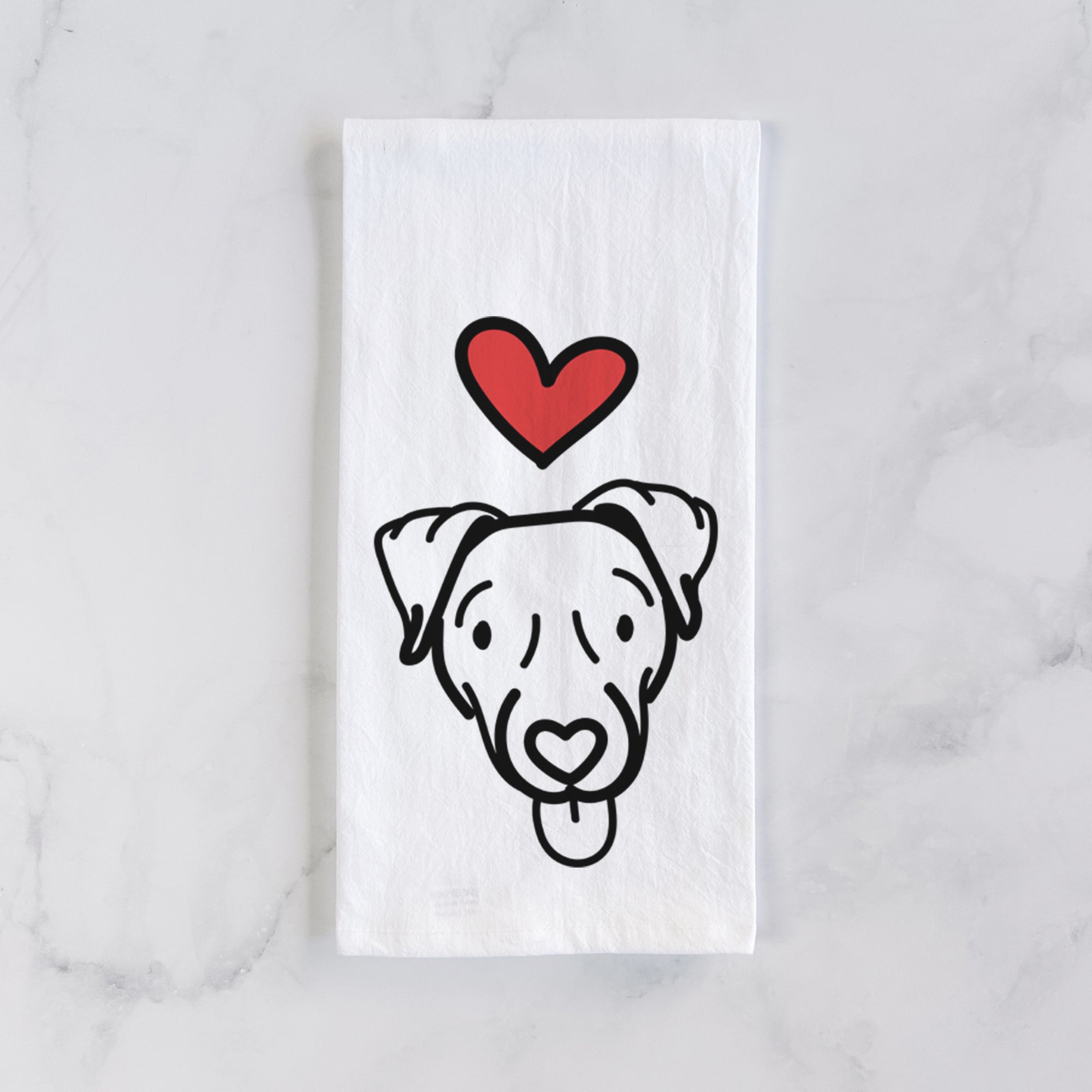 Love Always Jack Russell Terrier - Cammy - Tea Towel