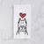 Love Always CaneCorso - Tea Towel