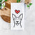 Love Always Carolina Dog - Tea Towel