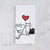 Love Always Cats - Cats - Tea Towel