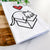 Love Always Cat in a Box - Charlie - Tea Towel