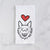 Love Always Super Mutt - Chewy - Tea Towel