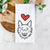 Love Always Super Mutt - Chewy - Tea Towel