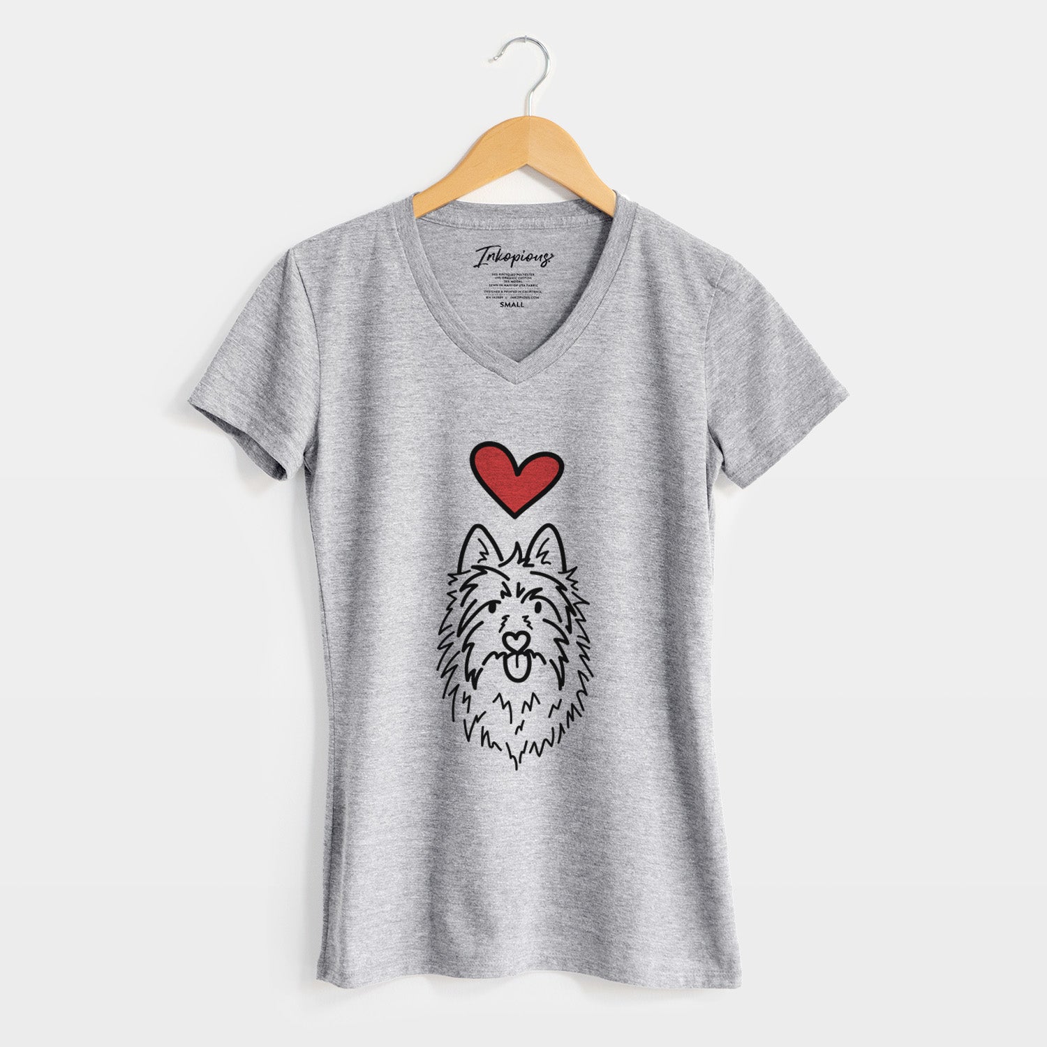 Love Always Australian Terrier - Digger - Women's Perfect V-neck Shirt