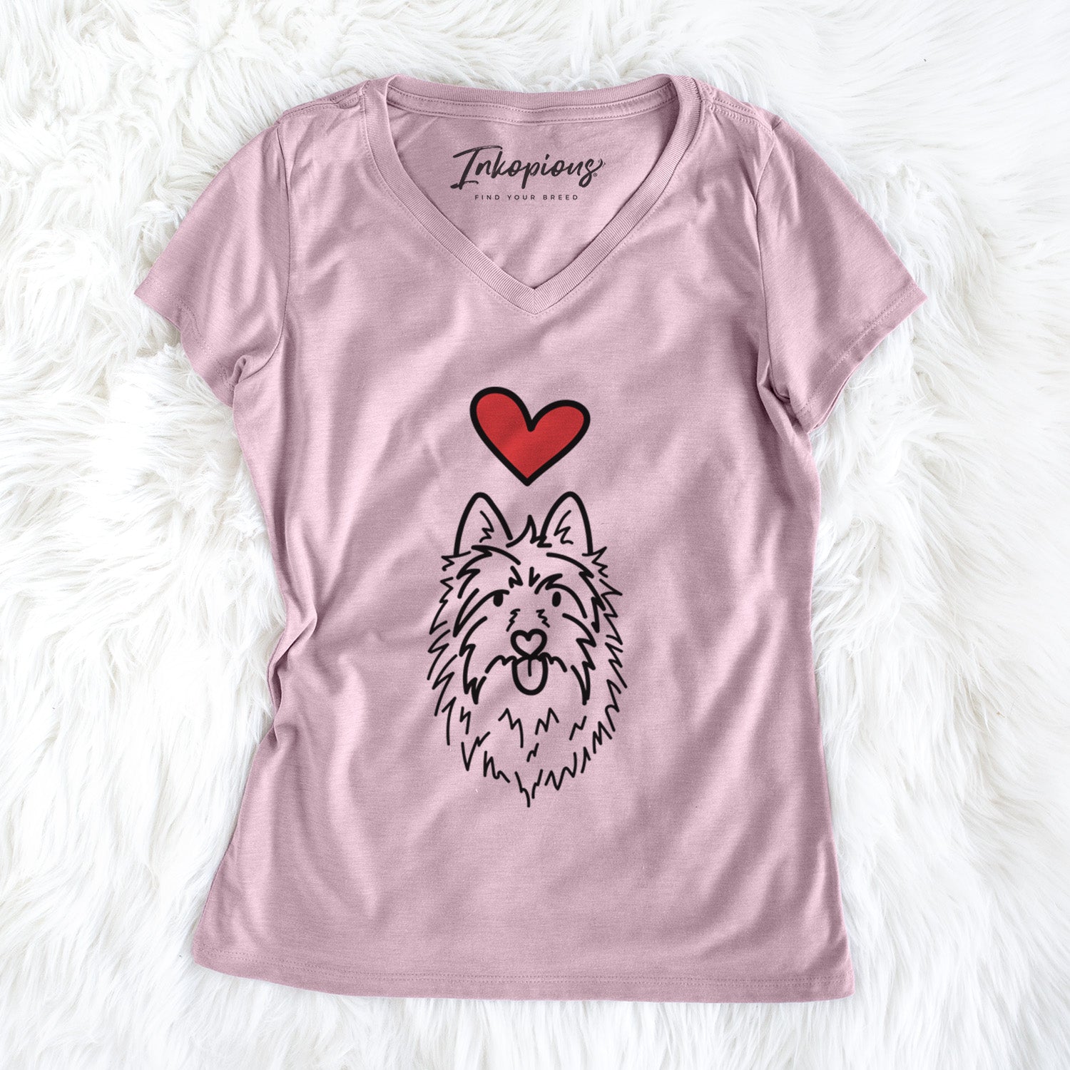 Love Always Australian Terrier - Digger - Women's Perfect V-neck Shirt