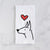 Love Always Doberman Pinscher - Tea Towel