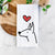 Love Always Doberman Pinscher - Tea Towel