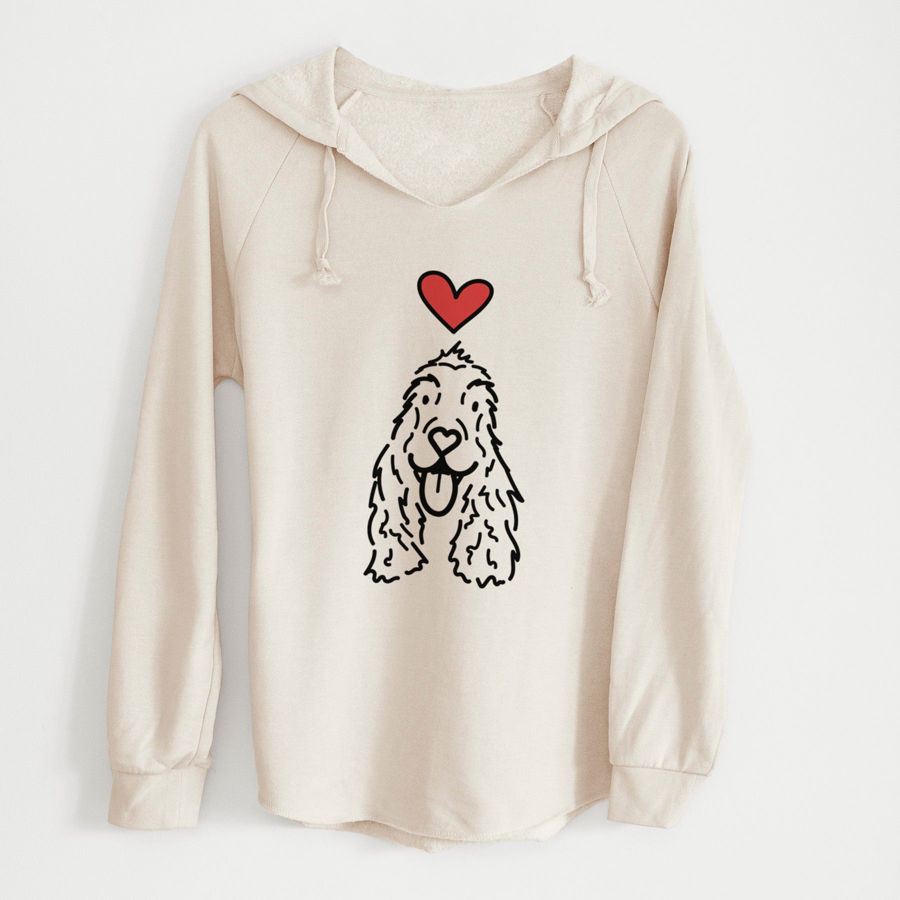 Love Always English Cocker Spaniel - Dolly - Cali Wave Hooded Sweatshirt