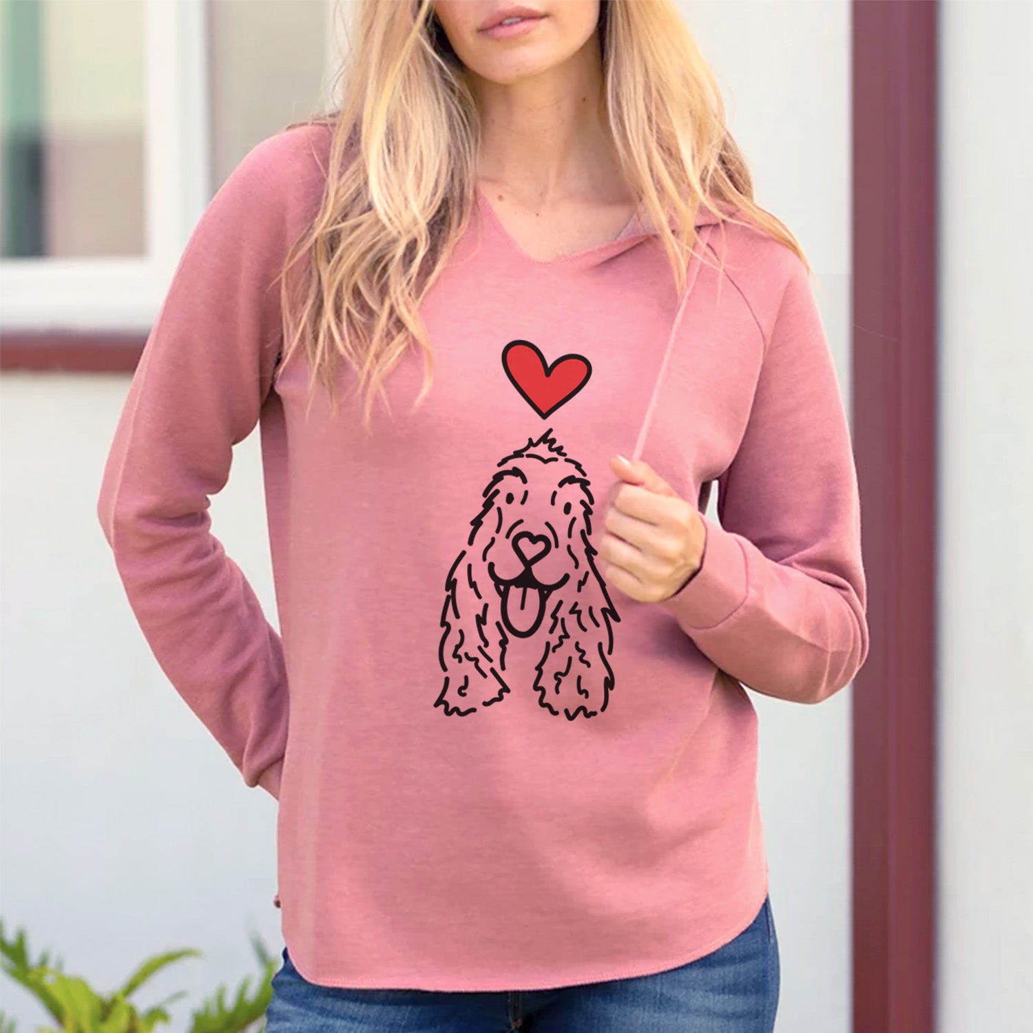 Love Always English Cocker Spaniel - Dolly - Cali Wave Hooded Sweatshirt
