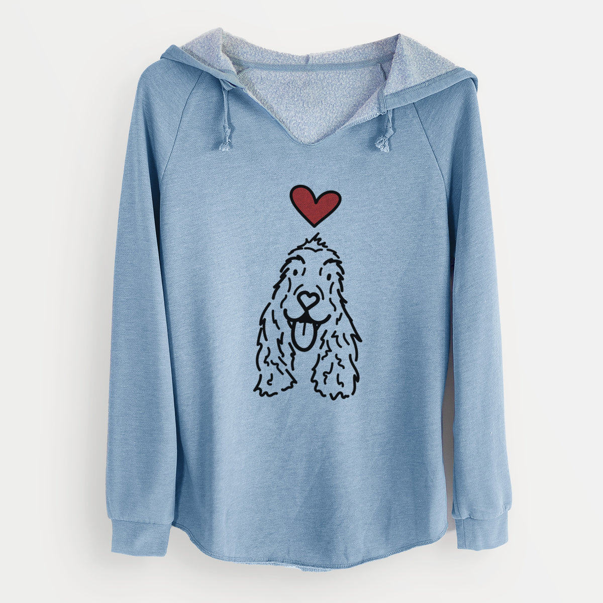 Love Always English Cocker Spaniel - Dolly - Cali Wave Hooded Sweatshirt