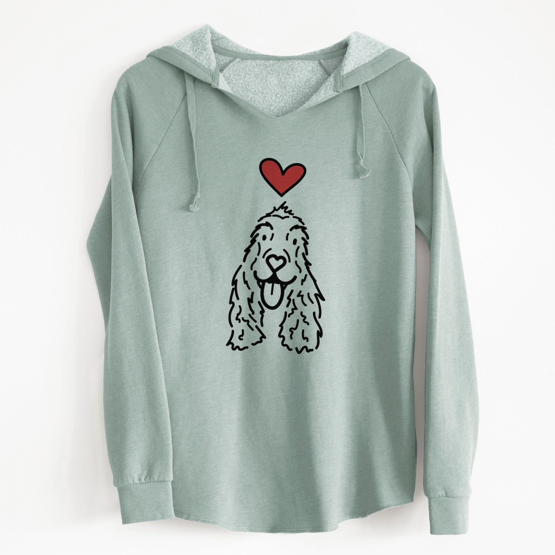 Love Always English Cocker Spaniel - Dolly - Cali Wave Hooded Sweatshirt