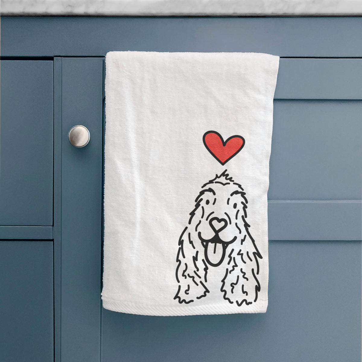 Love Always English Cocker Spaniel - Dolly - Hand Towel