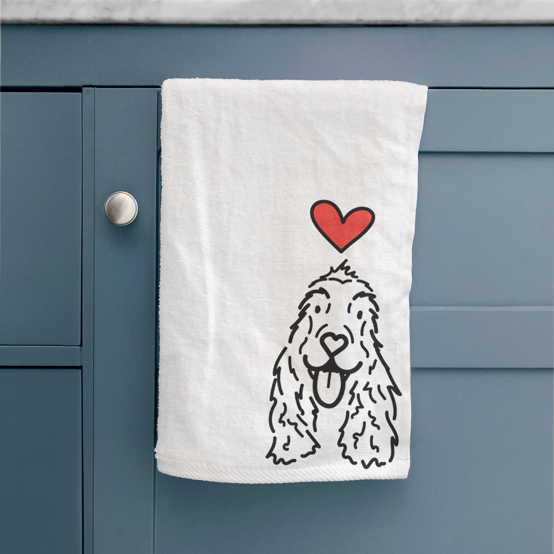 Love Always English Cocker Spaniel - Dolly - Hand Towel