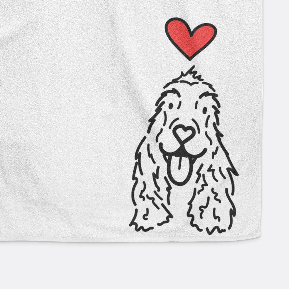 Love Always English Cocker Spaniel - Dolly - Hand Towel