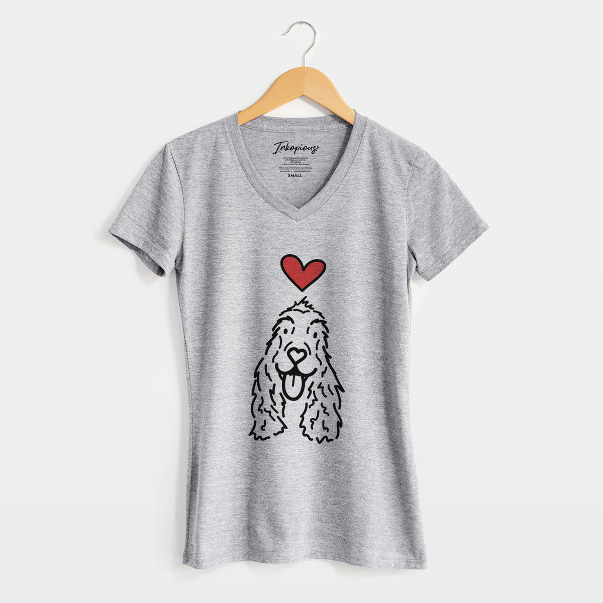 Love Always English Cocker Spaniel - Dolly - Women's Perfect V-neck Shirt