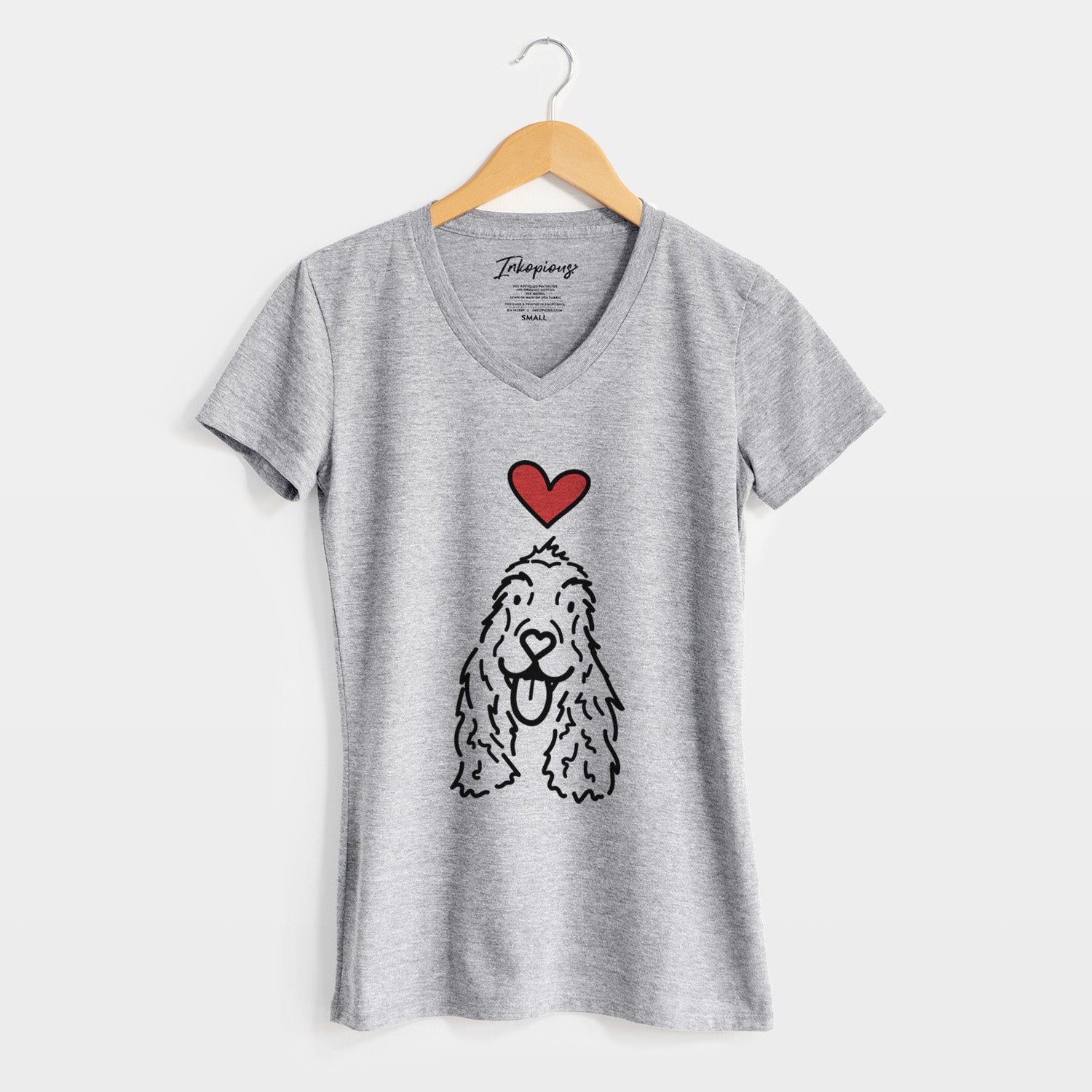 Love Always English Cocker Spaniel - Dolly - Women's Perfect V-neck Shirt