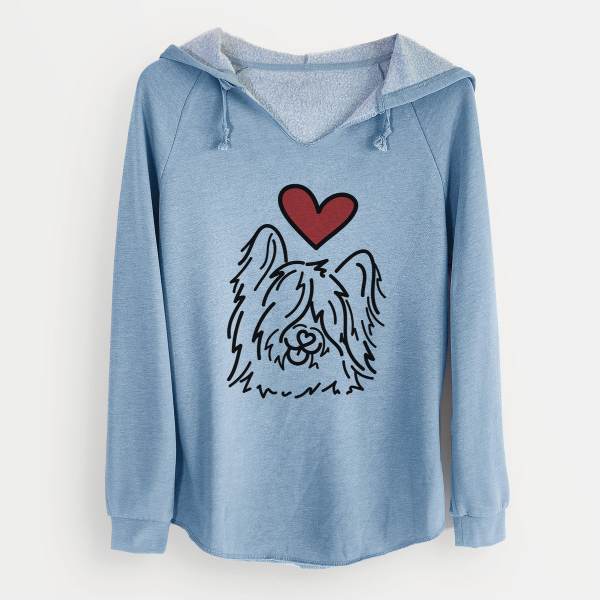 Love Always Skye Terrier - Dougal - Cali Wave Hooded Sweatshirt