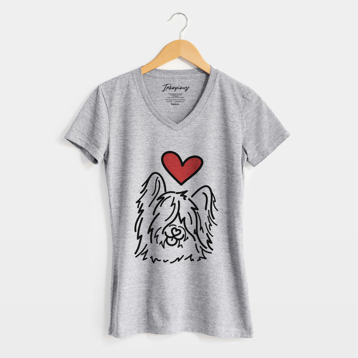 Love Always Skye Terrier - Dougal - Women's Perfect V-neck Shirt