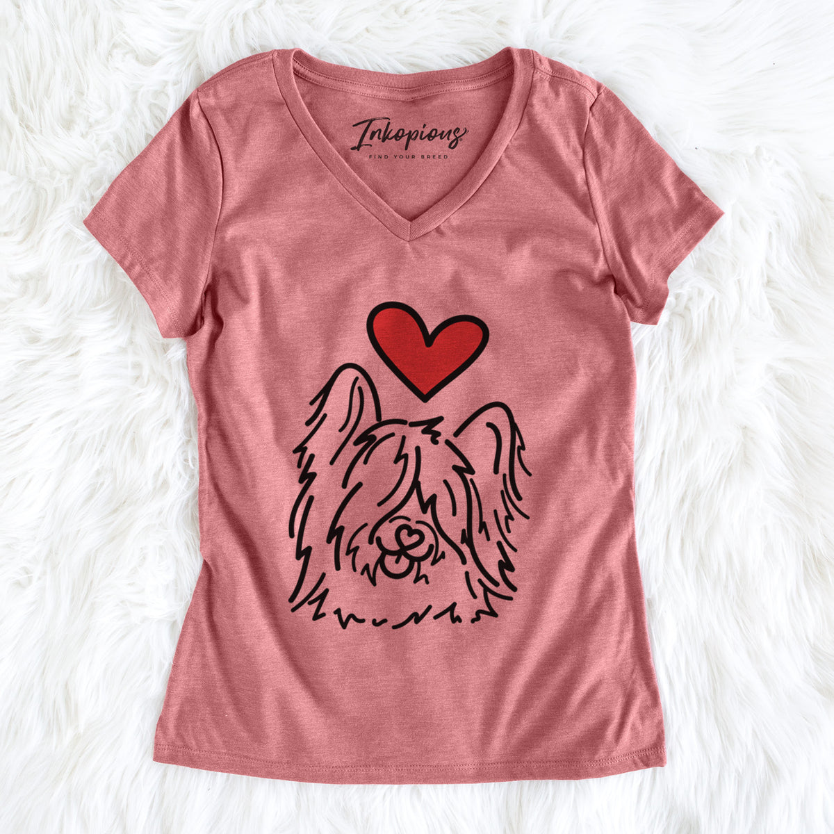 Love Always Skye Terrier - Dougal - Women's Perfect V-neck Shirt