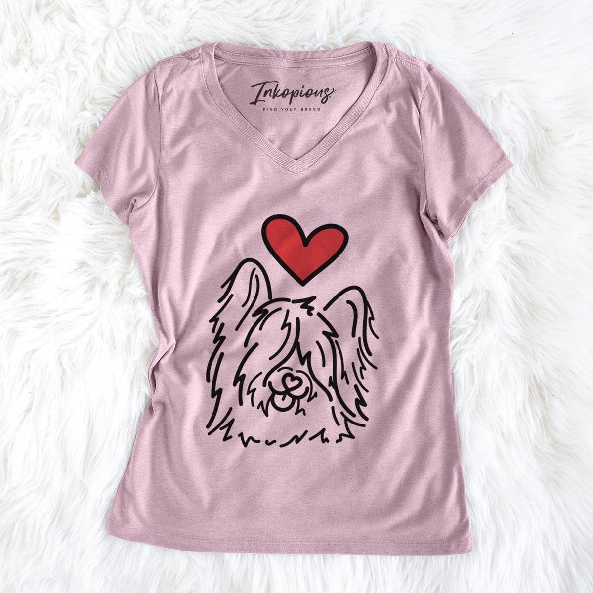 Love Always Skye Terrier - Dougal - Women's Perfect V-neck Shirt