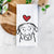 Love Always English Labrador - Tea Towel