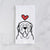 Love Always English Mastiff - Tea Towel