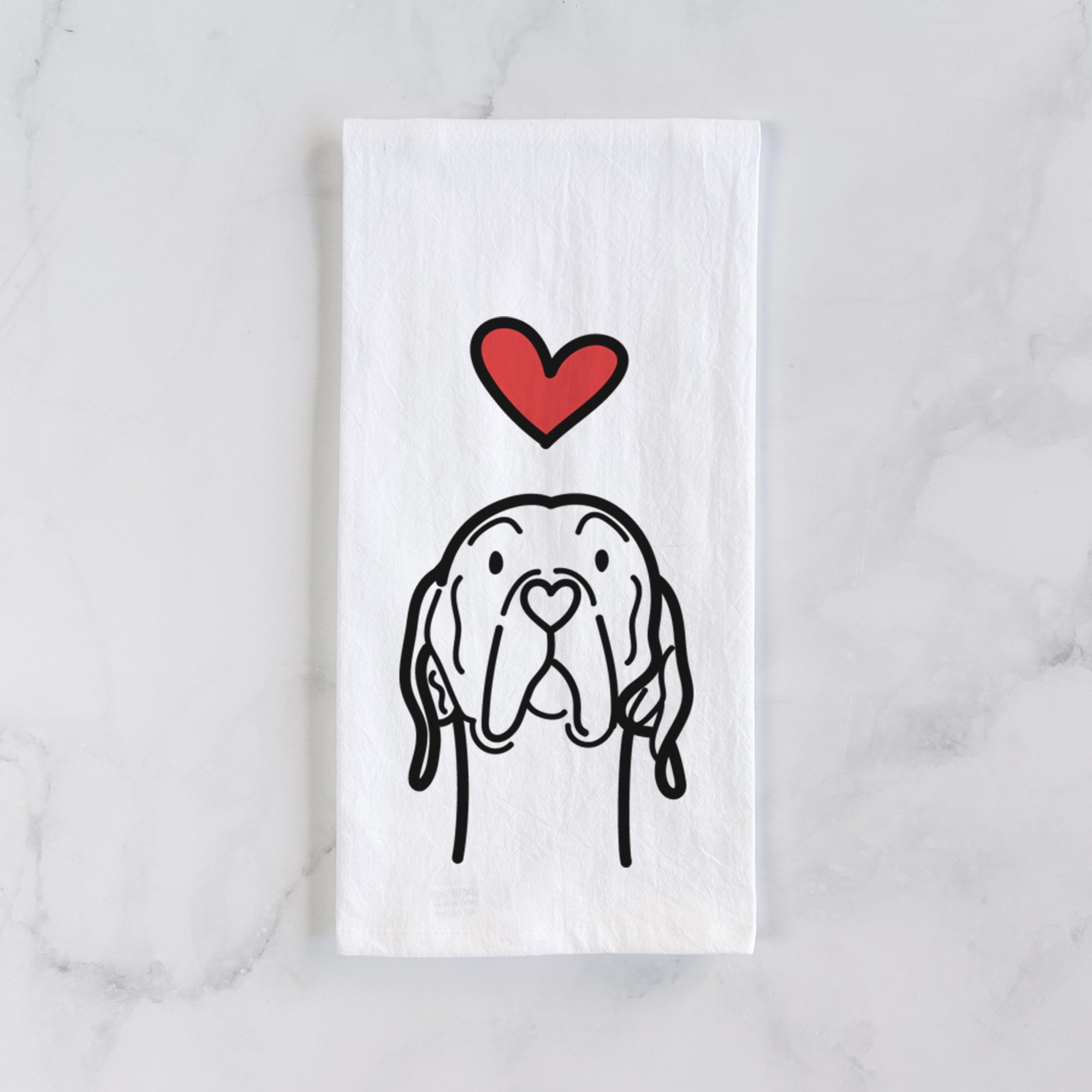 Love Always English Pointer - Tea Towel