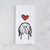 Love Always English Pointer - Tea Towel