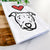 Love Always Pitbull Mix - Ernie - Tea Towel