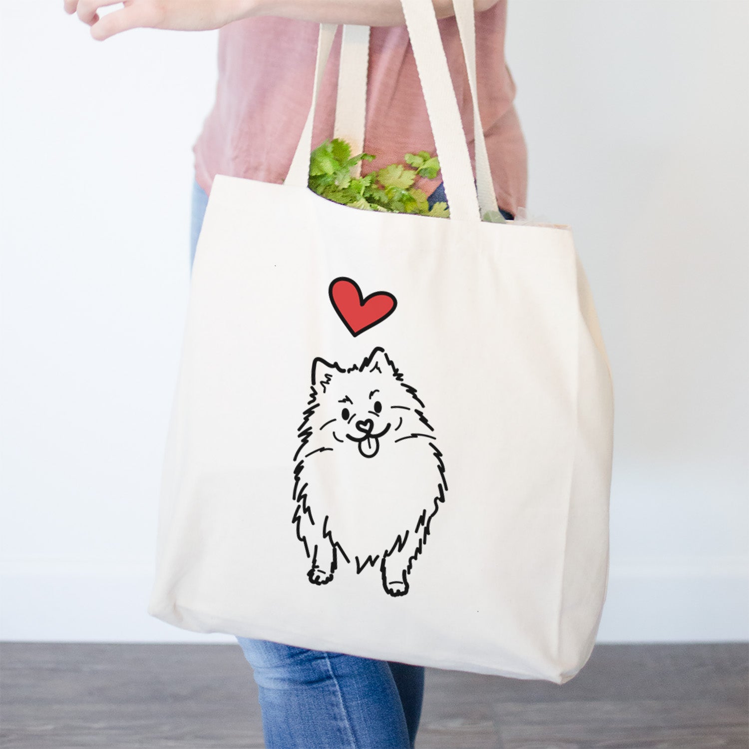 Love Always Pomeranian - Fern - Tote Bag