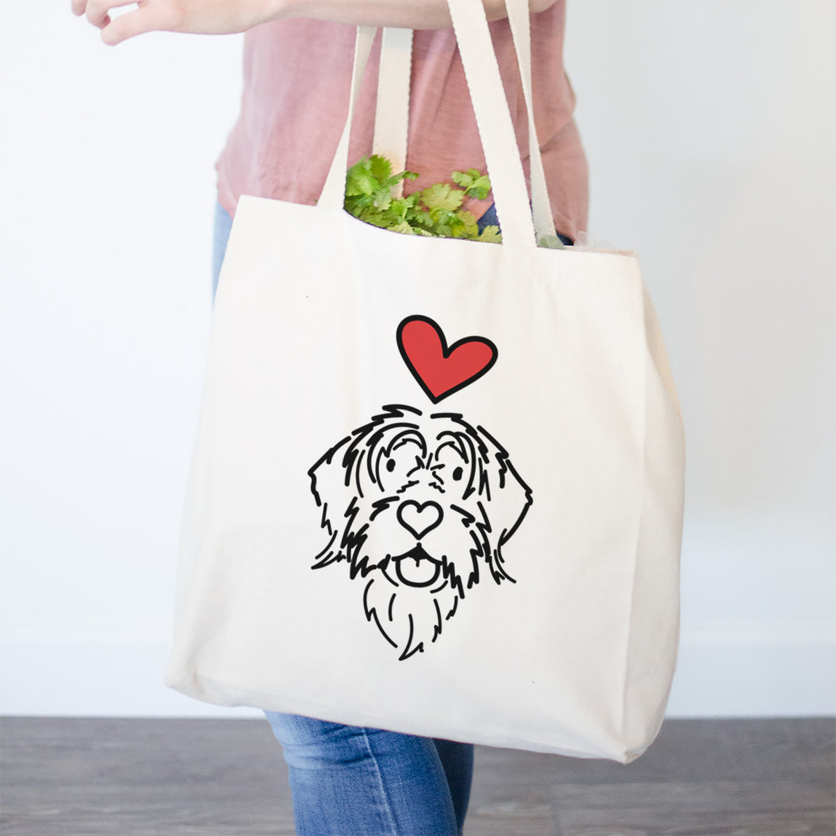 Love Always Wirehaird Pointing Griffon - Gary - Tote Bag