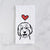 Love Always Goldendoodle 2 - Tea Towel