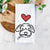 Love Always Poodle Mix - Gomer - Tea Towel