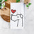 Love Always Great Dane - Tea Towel