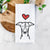 Love Always Greyhound - Tea Towel