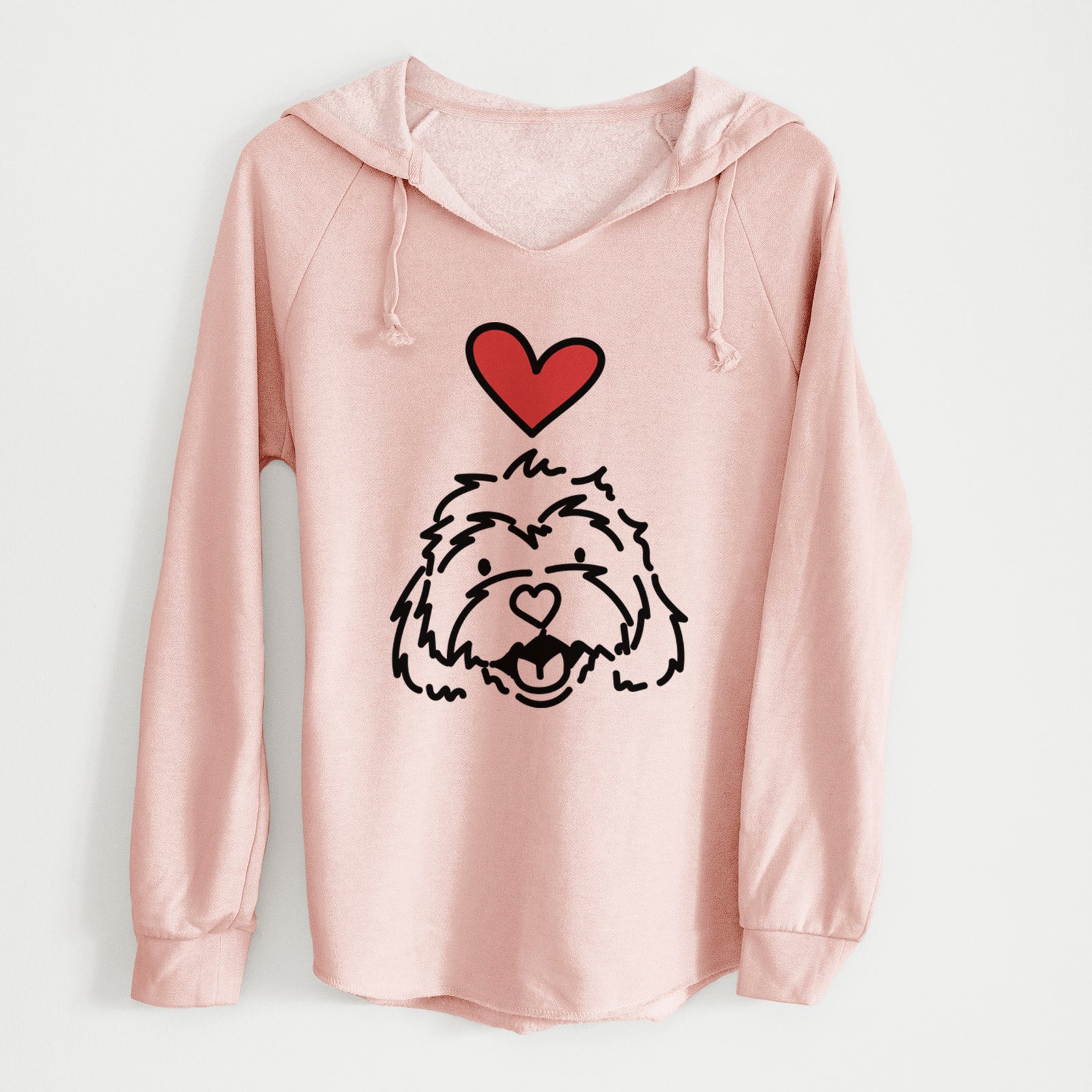 Love Always Cavachon - Harry - Cali Wave Hooded Sweatshirt