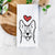 Love Always Heeler - Tea Towel