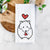 Love Always Hamster - Hilga - Tea Towel