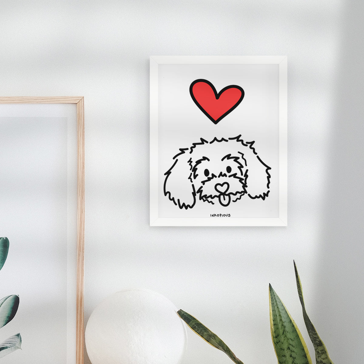 Love Always Maltipoo - Holly Art Print
