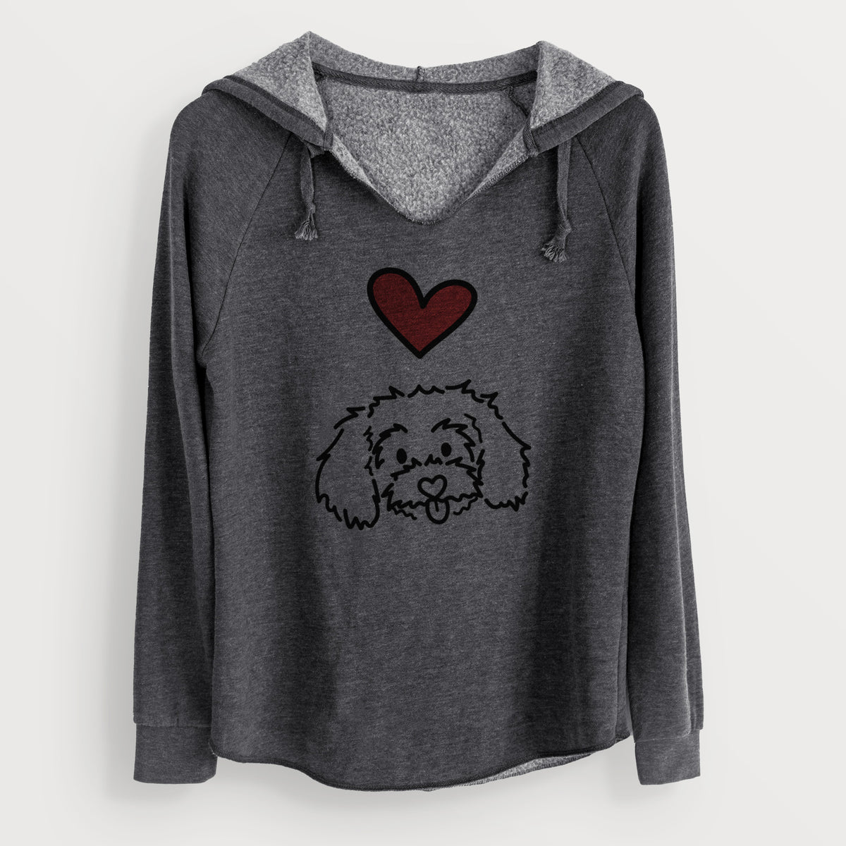 Love Always Maltipoo - Holly - Cali Wave Hooded Sweatshirt