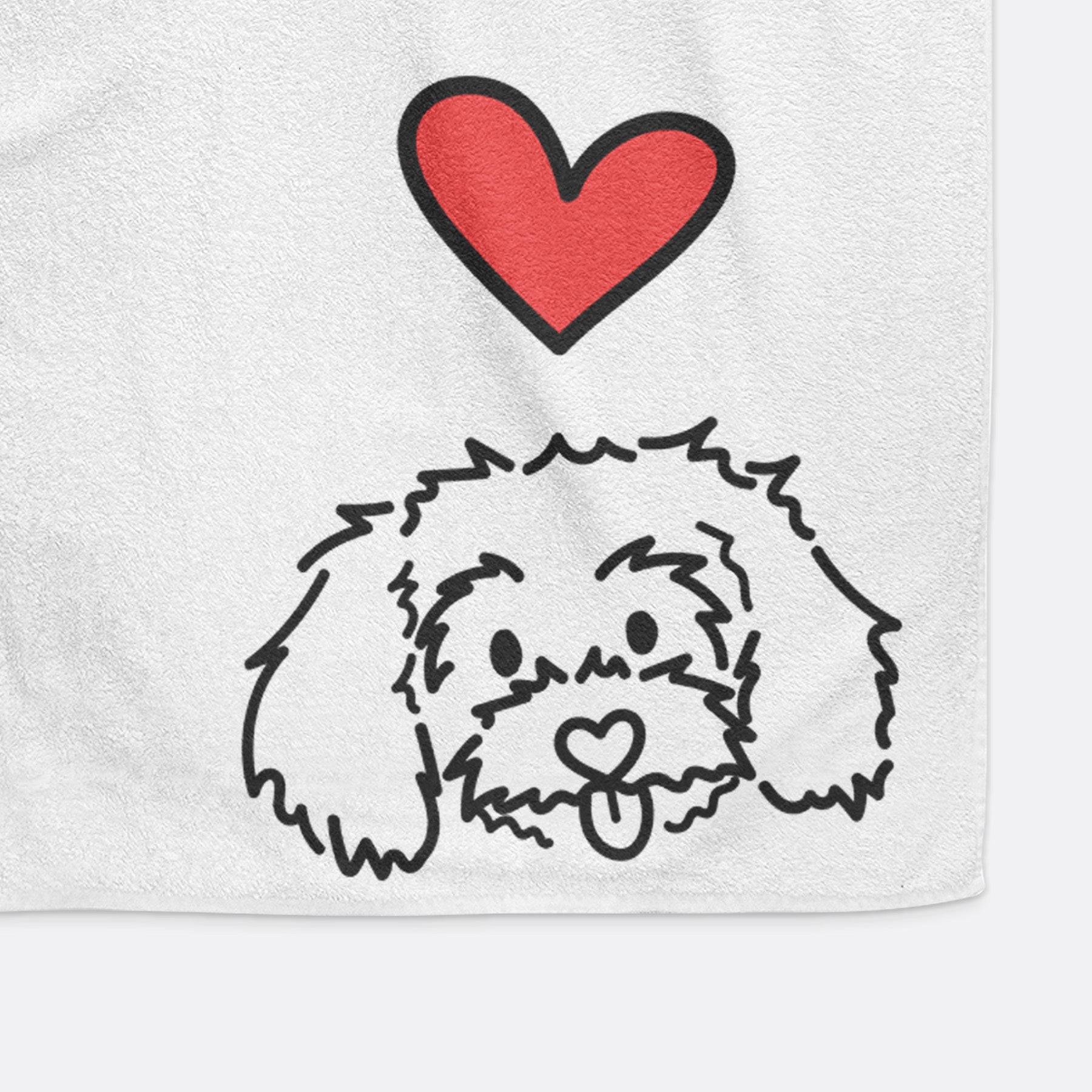 Love Always Maltipoo - Holly - Decorative Hand Towel