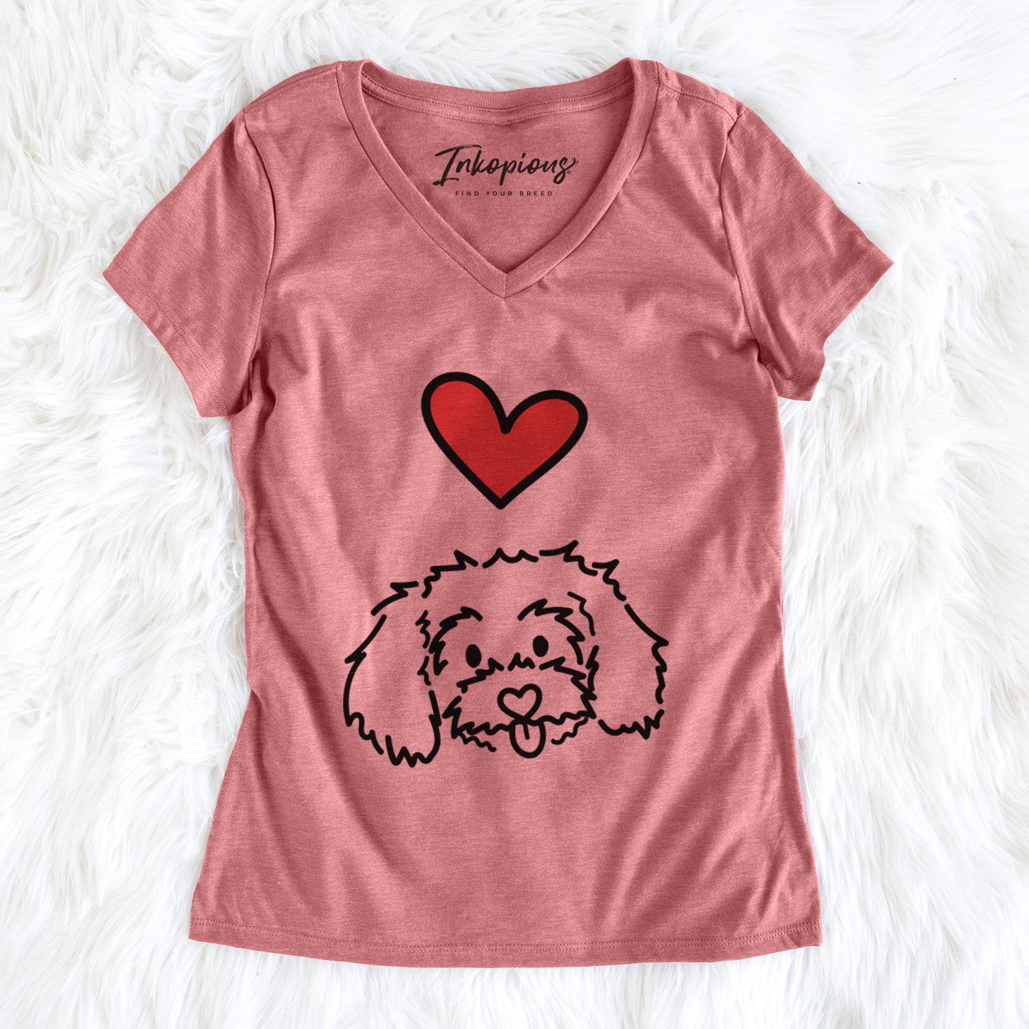 Love Always Maltipoo - Holly - Women's Perfect V-neck Shirt